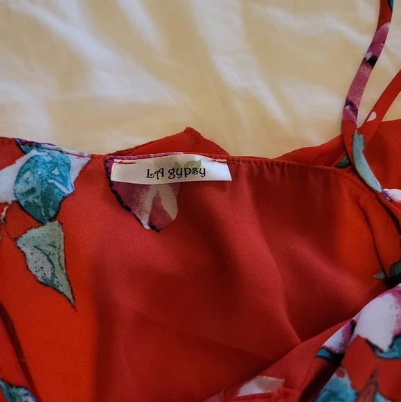 LA Gypsy floral romper - Picture 3 of 4